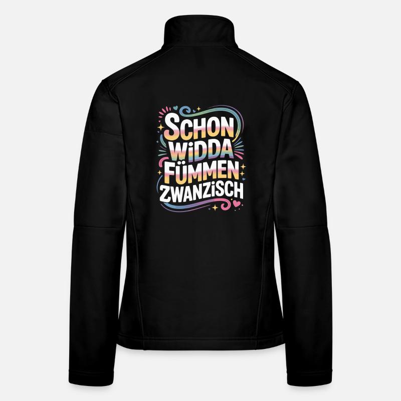 Widda Fümmen Zwanzisch fête déjà ses 50 ans Veste en tissu softshell Femme
