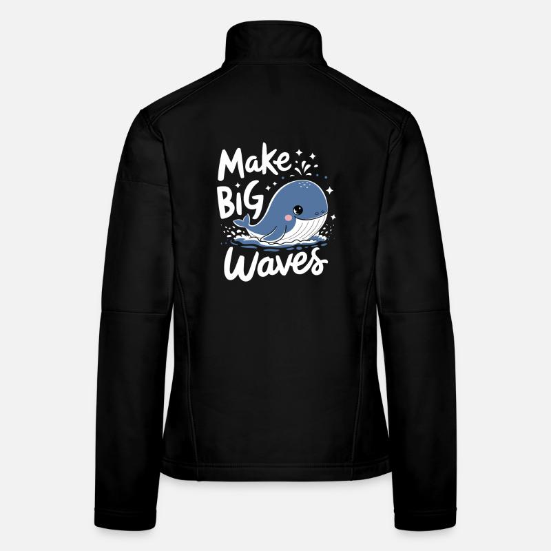 Ocean Protection: Big Waves Hit With Women's Softshell Jacket