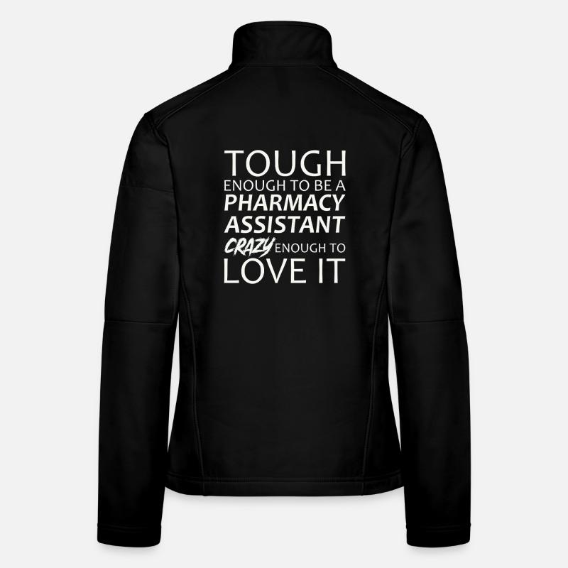 Assistante en pharmacie Crazy Veste en tissu softshell Femme