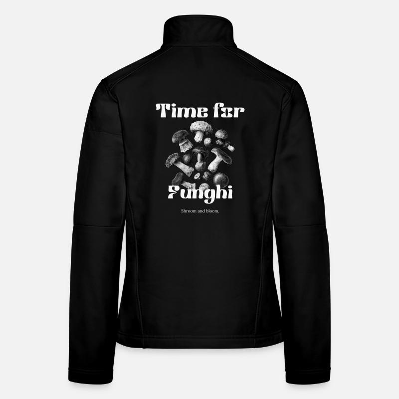 Pilze - Time for Funghi Frauen Softshelljacke