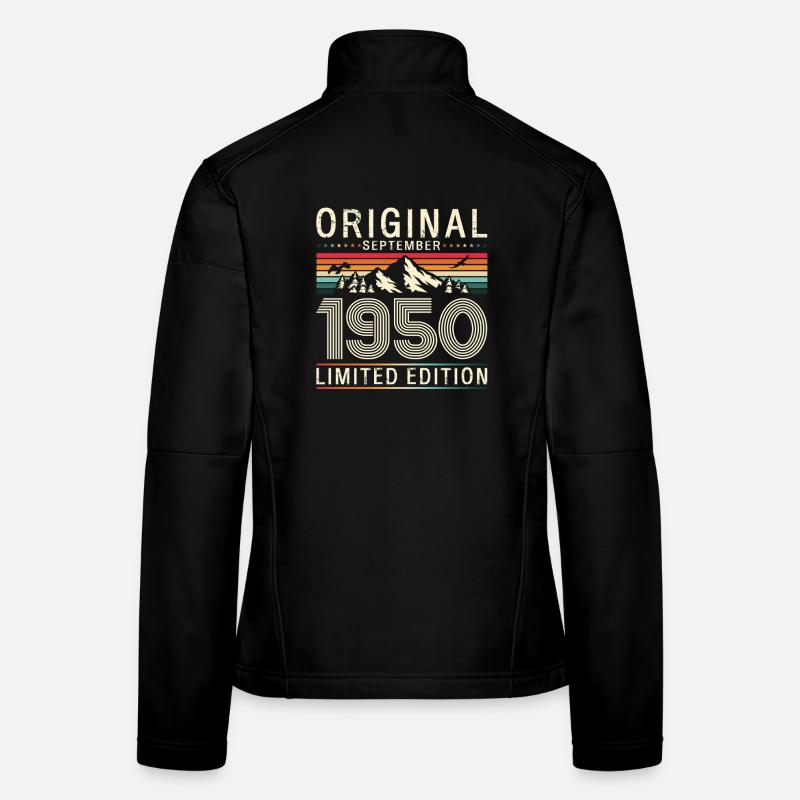 75th birthday Original September 1950 Women's Softshell Jacket