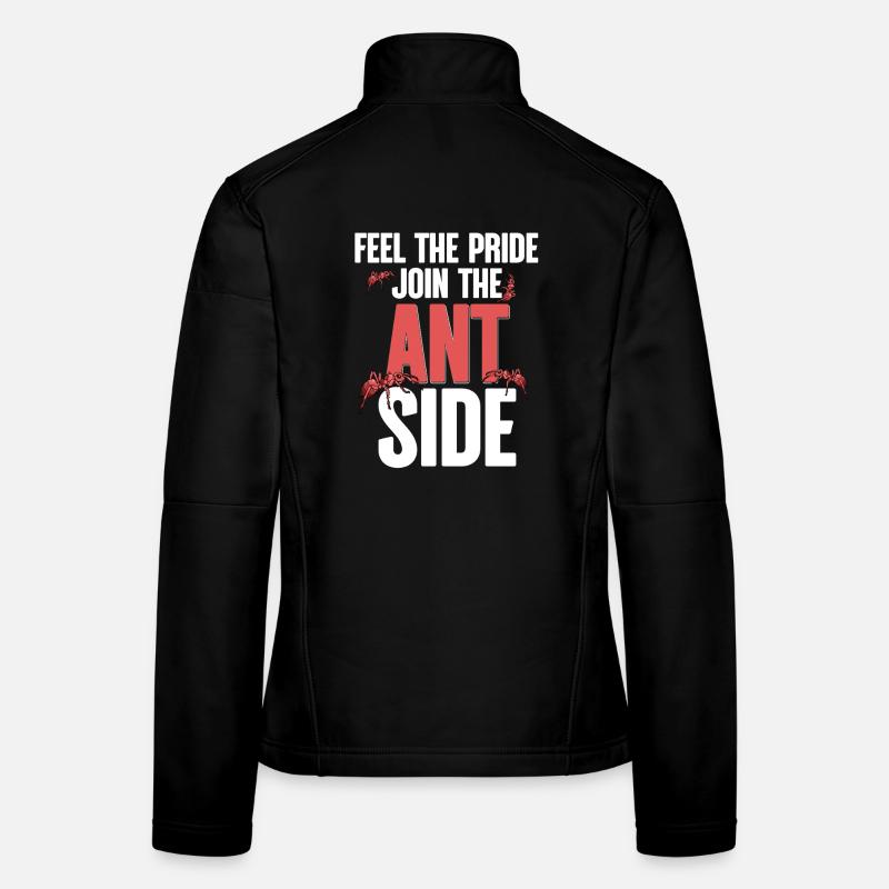 Ant Breeding Ant Breeder Join The Ant Side Women's Softshell Jacket