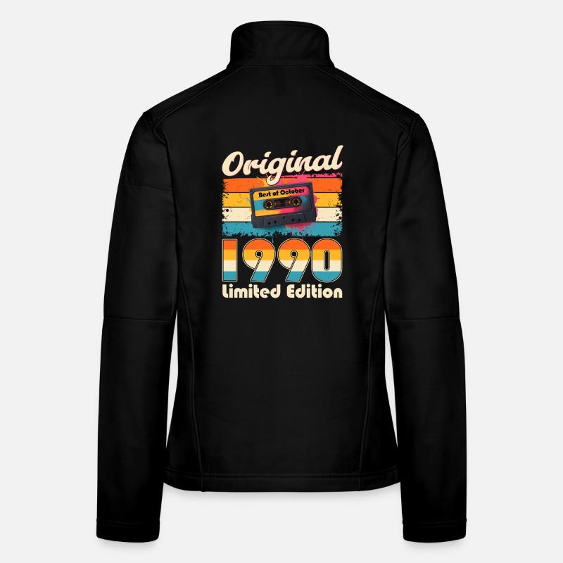 Cassette du 35e anniversaire, octobre 1990 Veste en tissu softshell Femme