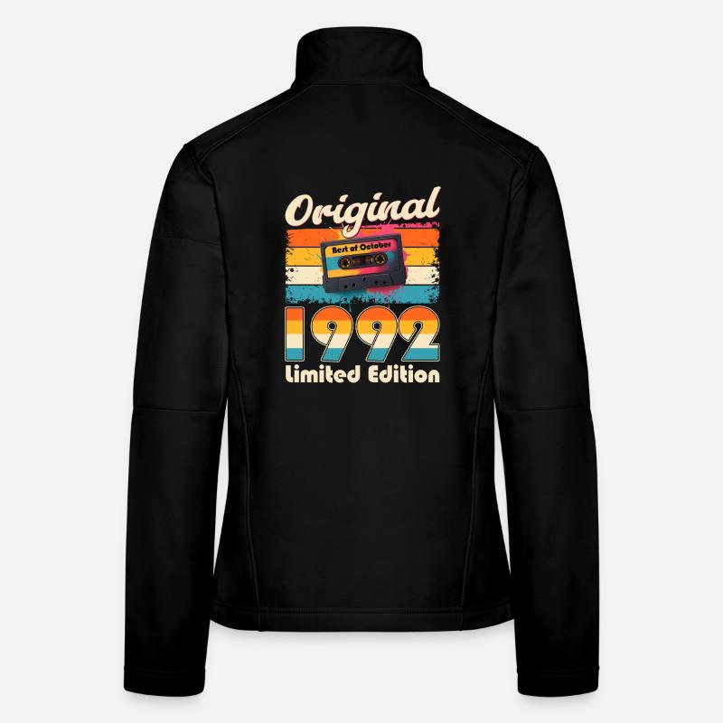 Cassette du 33e anniversaire, octobre 1992 Veste en tissu softshell Femme