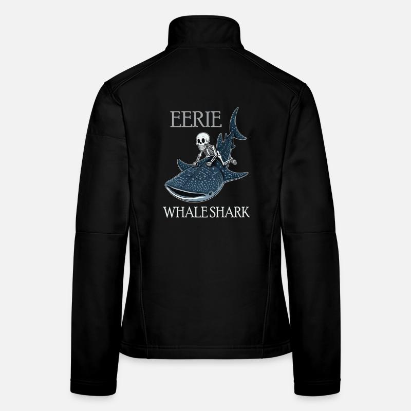 Energie der Meere mit Walhai Frauen Softshelljacke