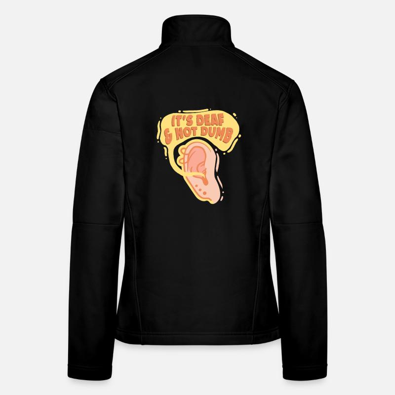 Deaf Deaf Hearing Impairment Women's Softshell Jacket