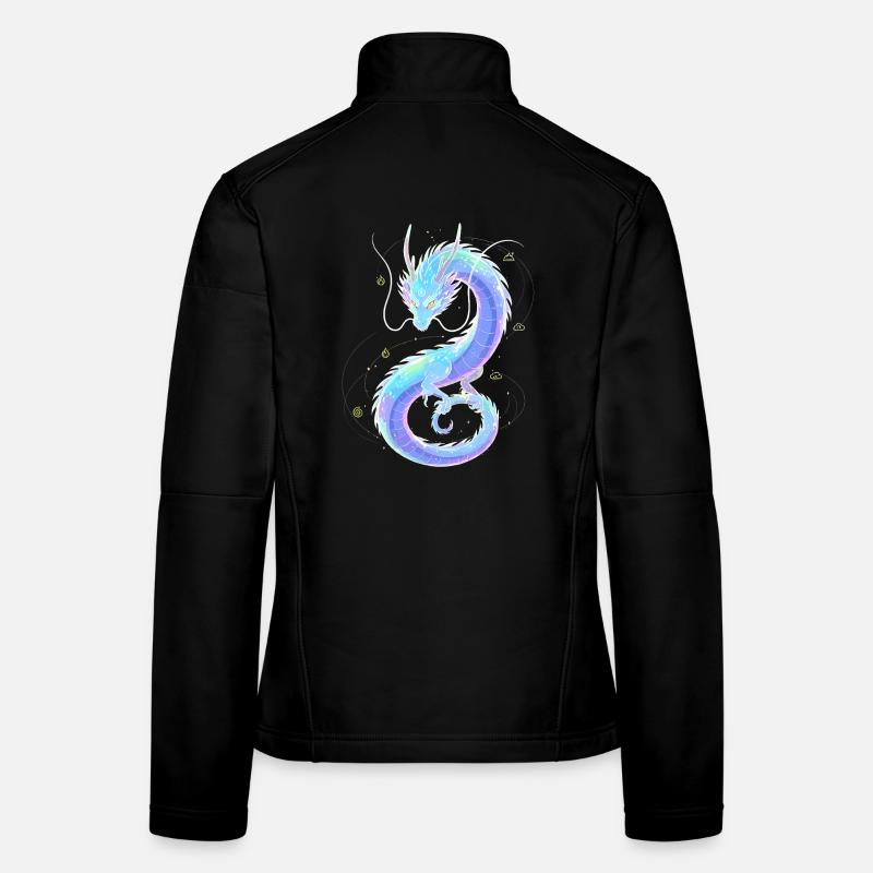 Mystic Aether Dragon | Soul Weaver Women's Softshell Jacket