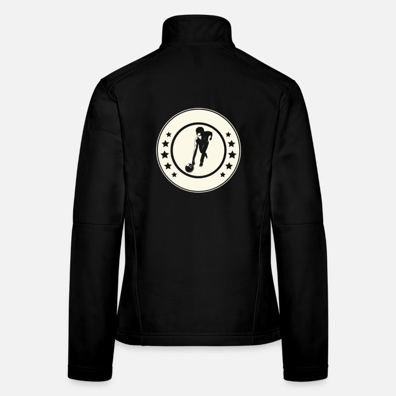Bowling Veste en tissu softshell Femme