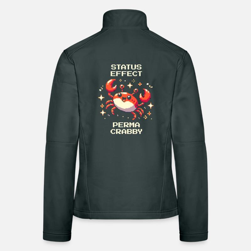 Status Effect: Perma-Crawly | Crab, Sea Women's Softshell Jacket