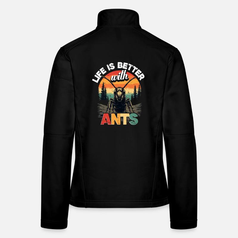 Ant Breeding Ant Breeder Ants Women's Softshell Jacket