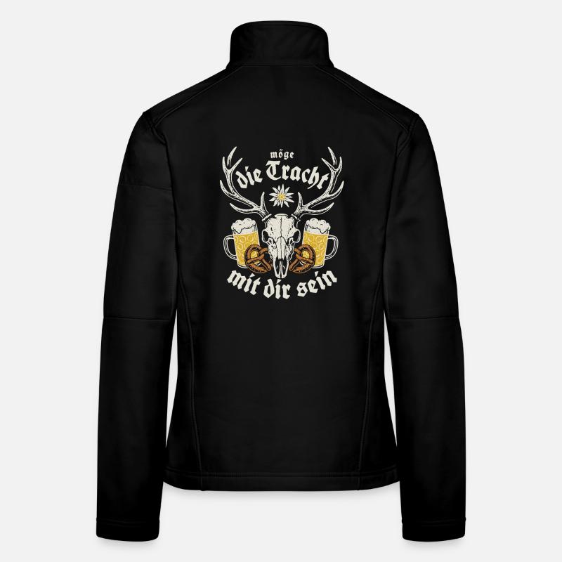 Que le costume traditionnel soit avec vous - Marquee & Fun Veste en tissu softshell Femme