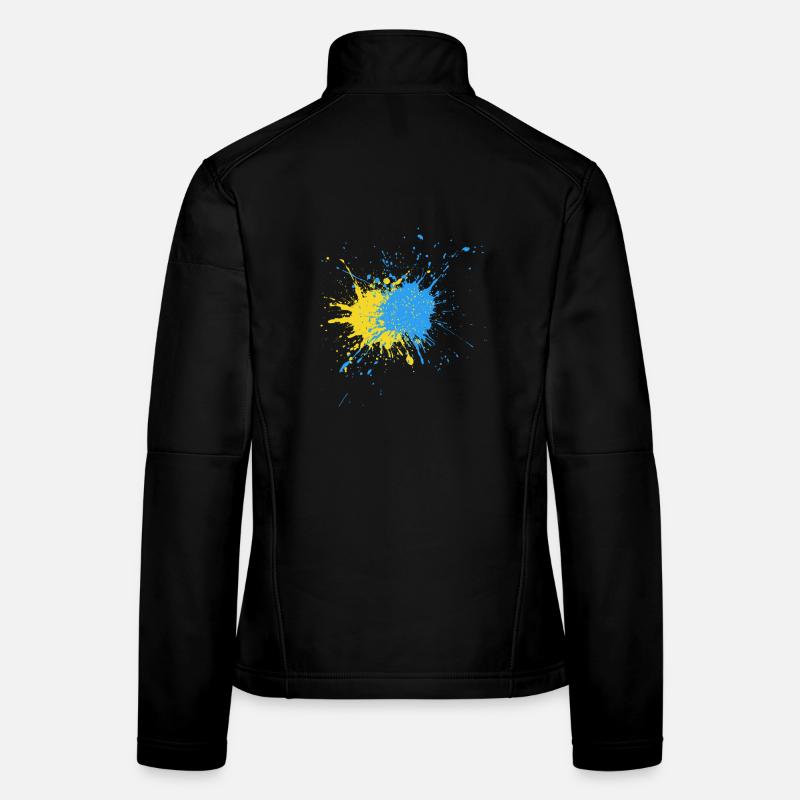 Creative Color Strike Design Women's Softshell Jacket