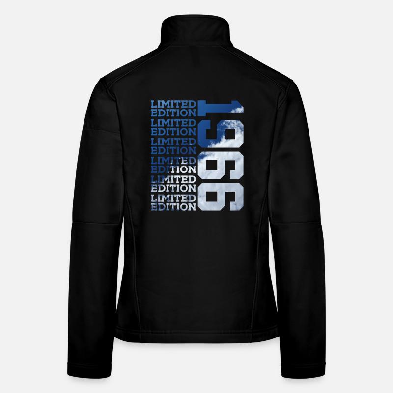 60 ANS ÉDITION LIMITÉE 1966 60E ANNIVERSAIRE Veste en tissu softshell Femme