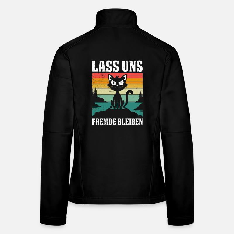 Majorque LET’S STAY STRANGERS Fun Veste en tissu softshell Femme
