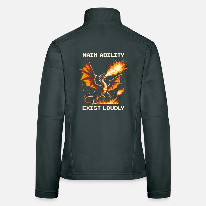 Main Ability: Exist Loud | Dragon Women's Softshell Jacket