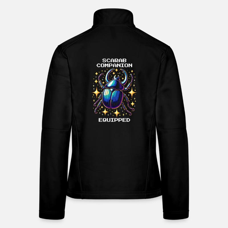 Scarab Pet Equipped | Egypt Women's Softshell Jacket