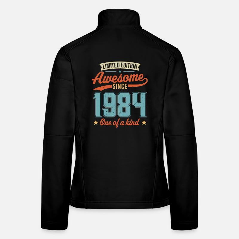 Awesome Since 1984 Women's Softshell Jacket