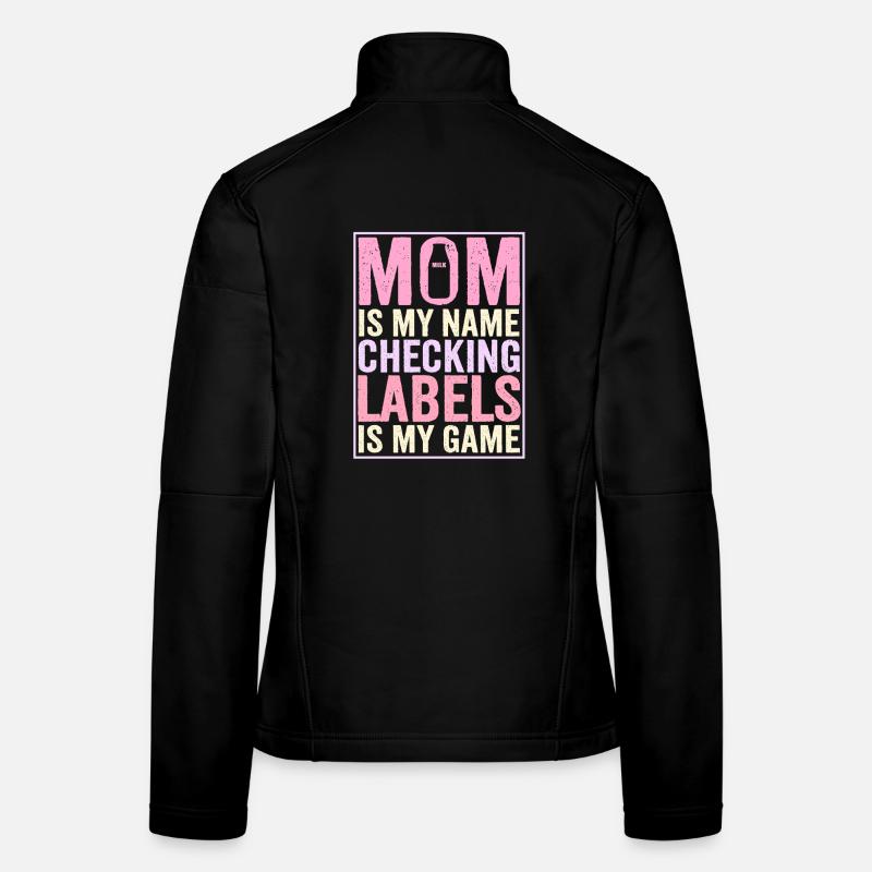 Intolérance au lactose Mère intolérante au lactose Veste en tissu softshell Femme