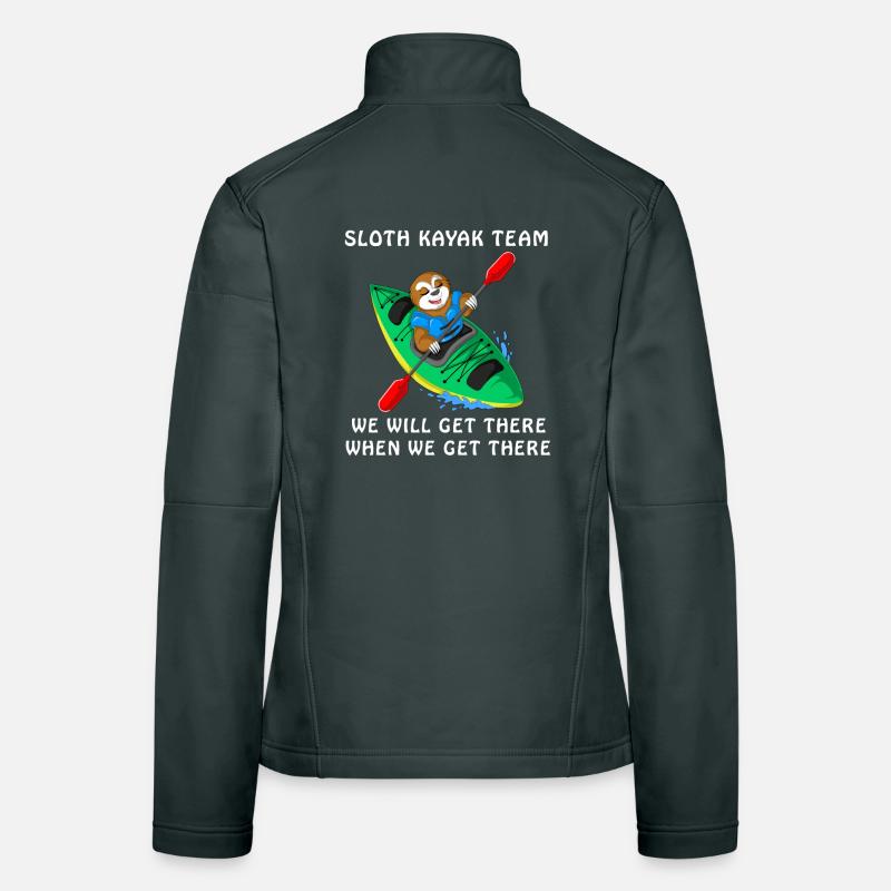 Sloth Kayak Team Women's Softshell Jacket