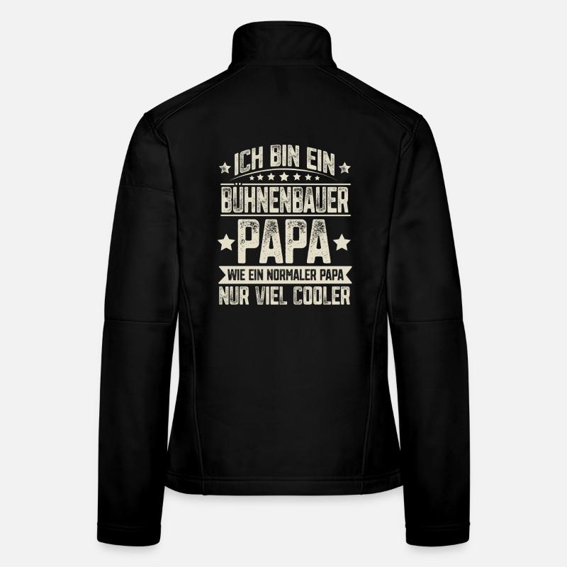 Stage Builder Dad Women's Softshell Jacket