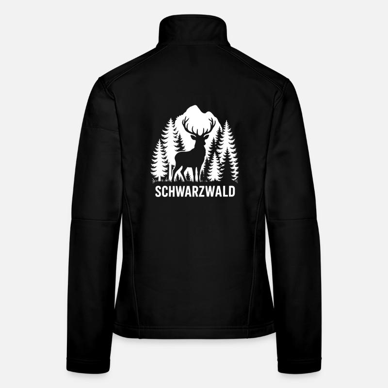 Schwarzwald Frauen Softshelljacke