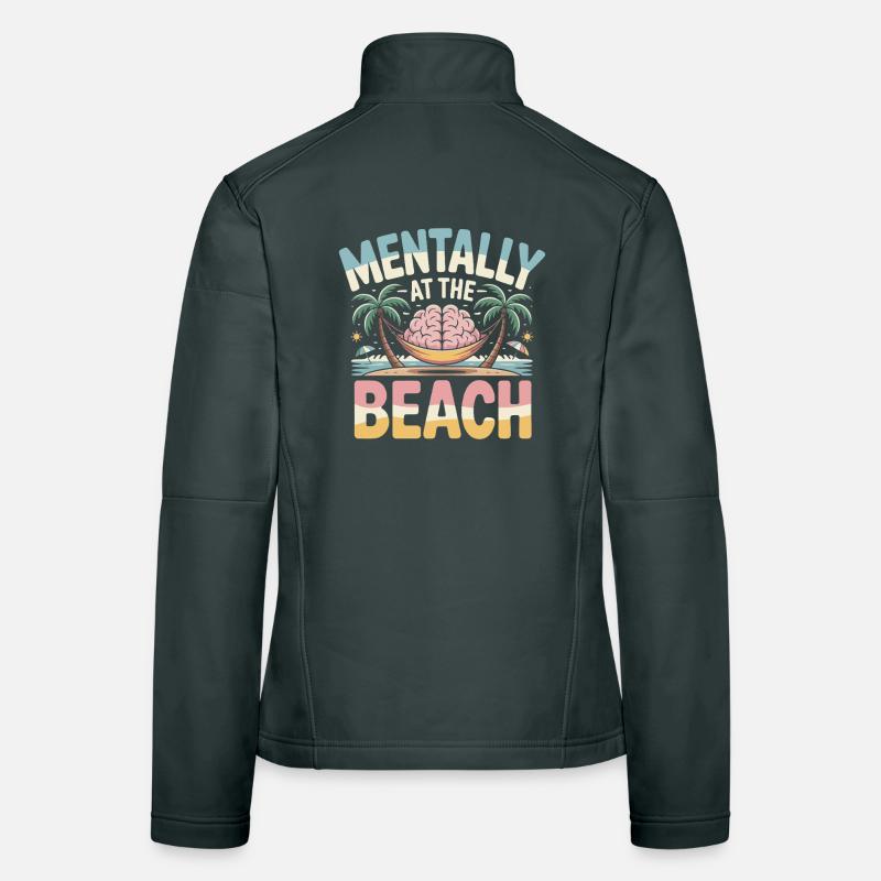 Ghost on the Beach Hammock Women's Softshell Jacket