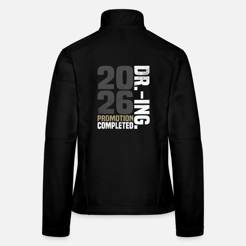 Dr. Ing. Promotion terminée Veste en tissu softshell Femme
