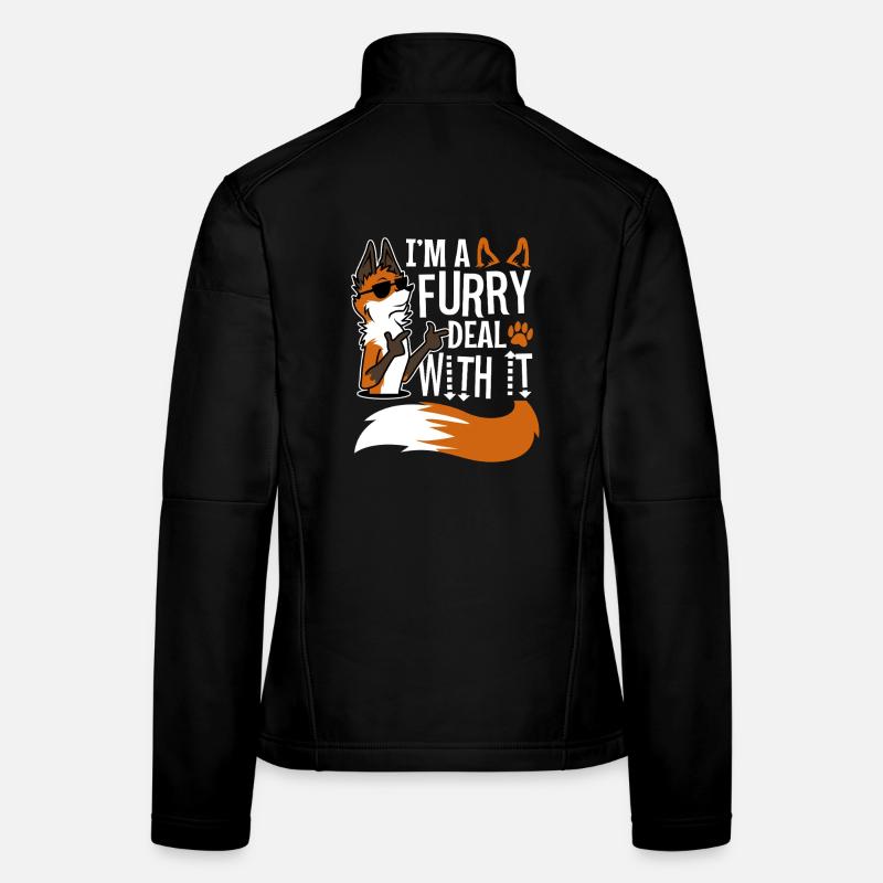 Je suis un plâtre avec ça Veste en tissu softshell Femme