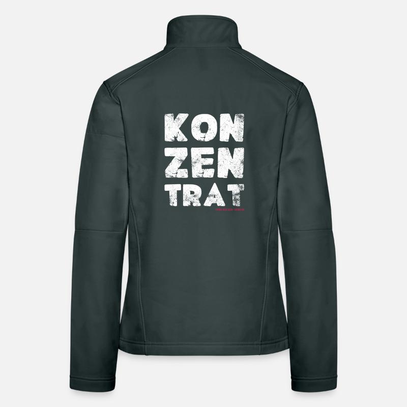 I'm not small, I'm a concentrate saying Women's Softshell Jacket