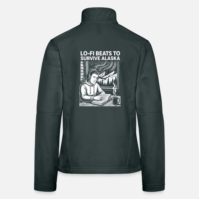 Lo-Fi Beats Alaska Studio Women's Softshell Jacket
