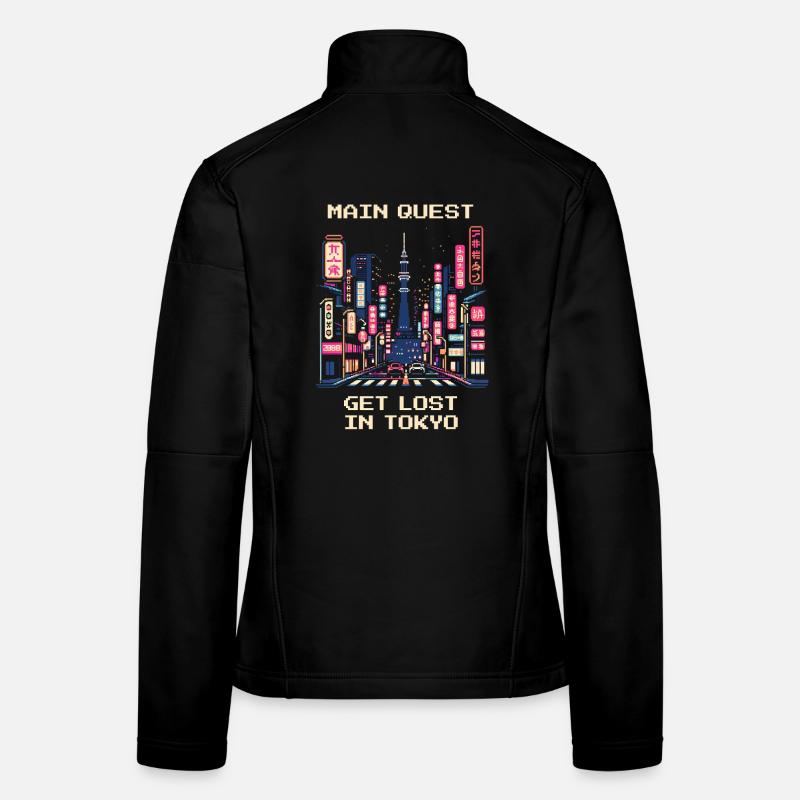 Main Quest: Getting Lost in Tokyo | City trip Japan Women's Softshell Jacket