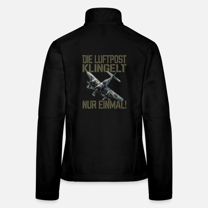 Die Luftpost Klingelt Nur Einmal Flugzeug Frauen Softshelljacke