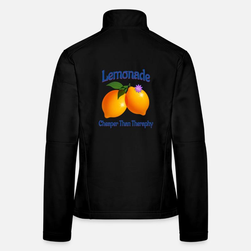 Lemonade Cheaper Than Theraphy Lemon Fruit Women's Softshell Jacket