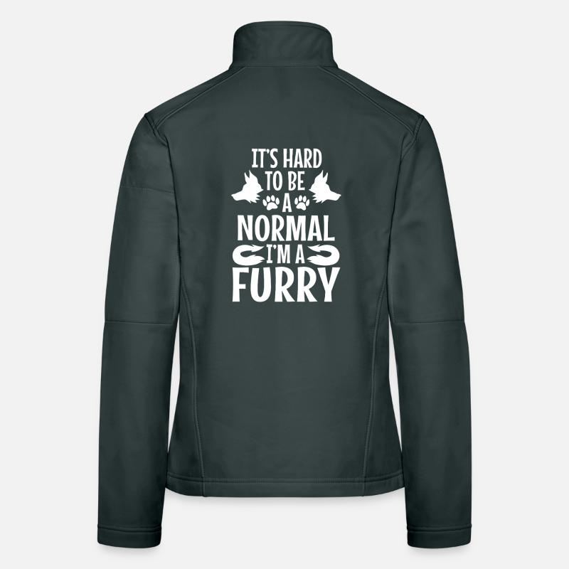 Je suis un plâtre avec ça Veste en tissu softshell Femme