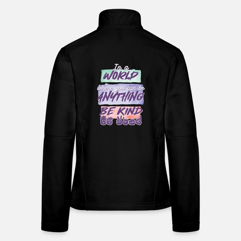 ASL Sign Language Interpreter Women's Softshell Jacket