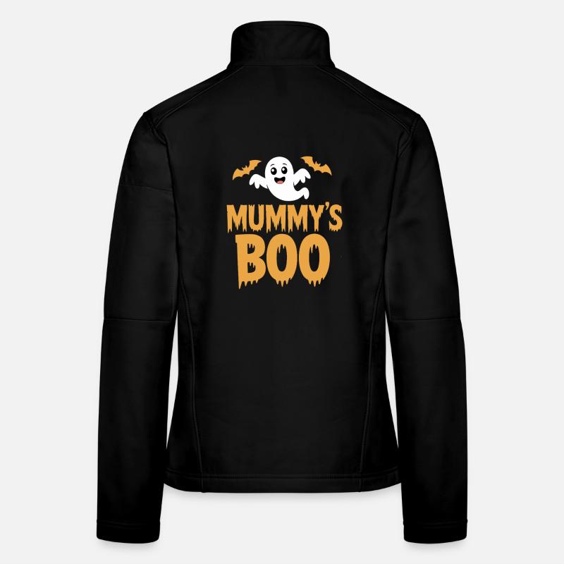 Mummys Boo Halloween Geist Frauen Softshelljacke