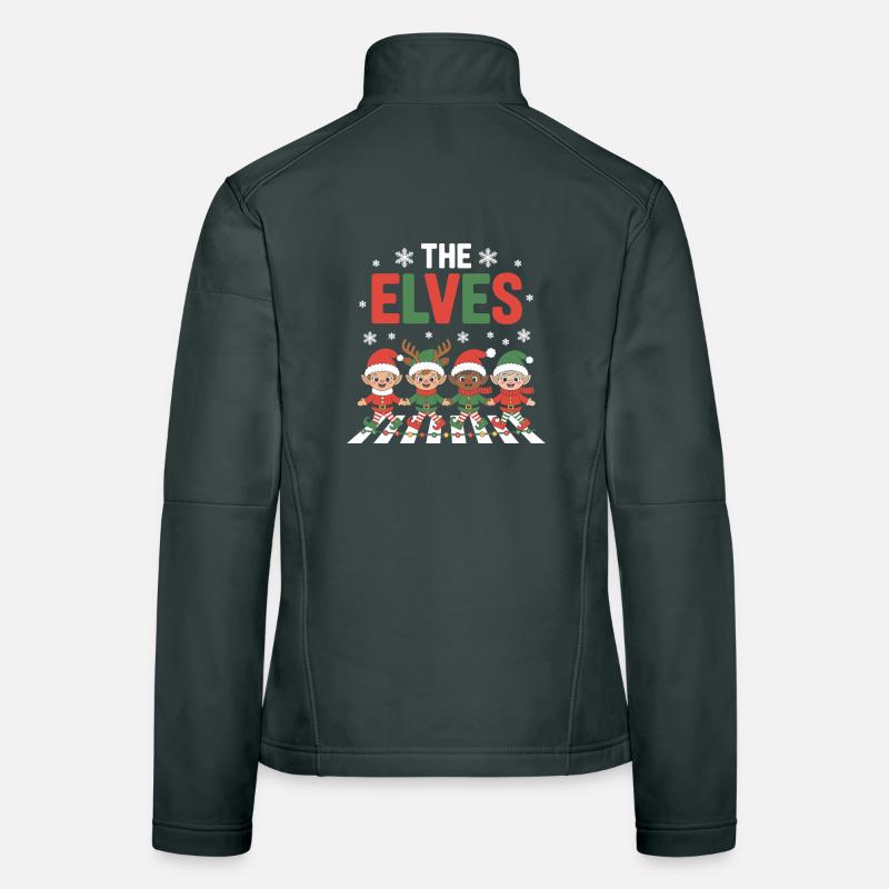 Le spectacle des elfes Veste en tissu softshell Femme