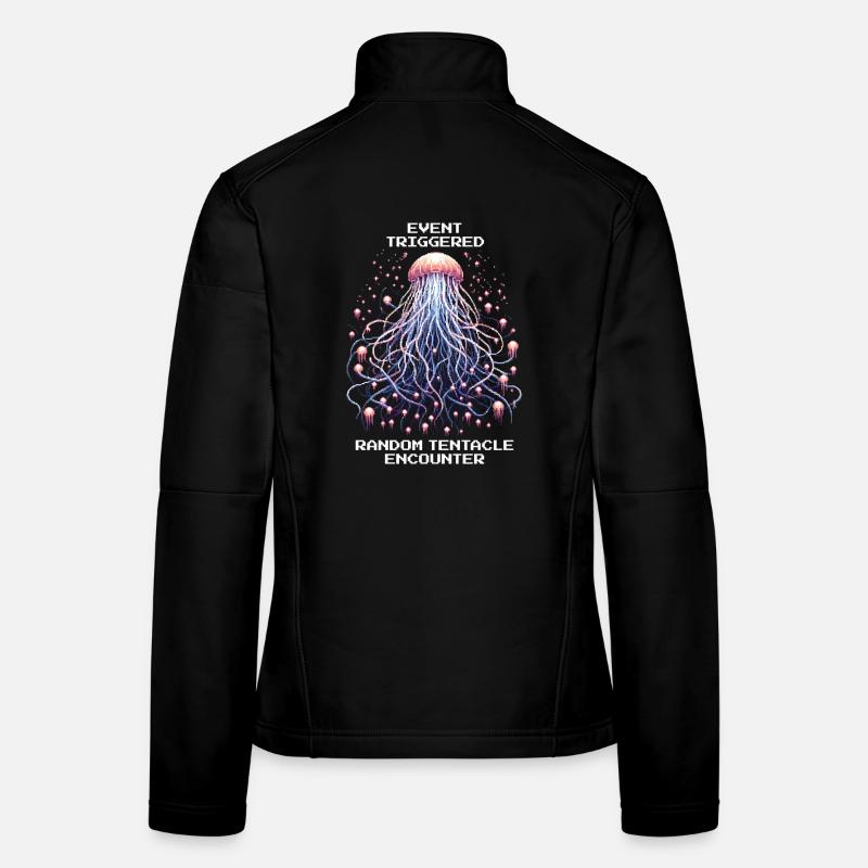 Événement déclenché : Tentacules aléatoires | Méduse Veste en tissu softshell Femme