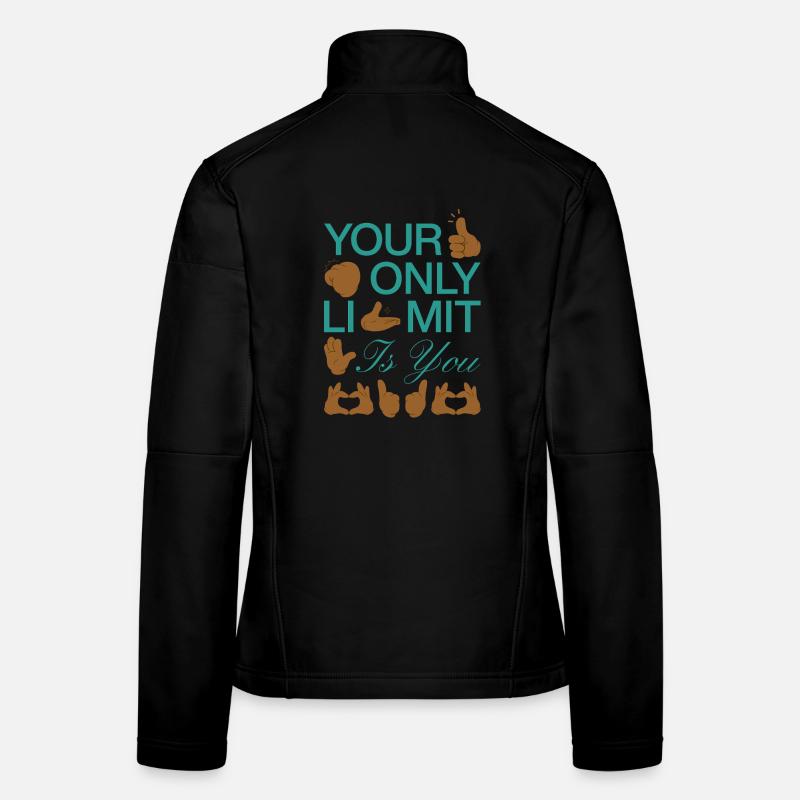 Acceptance instead of prejudice Women's Softshell Jacket