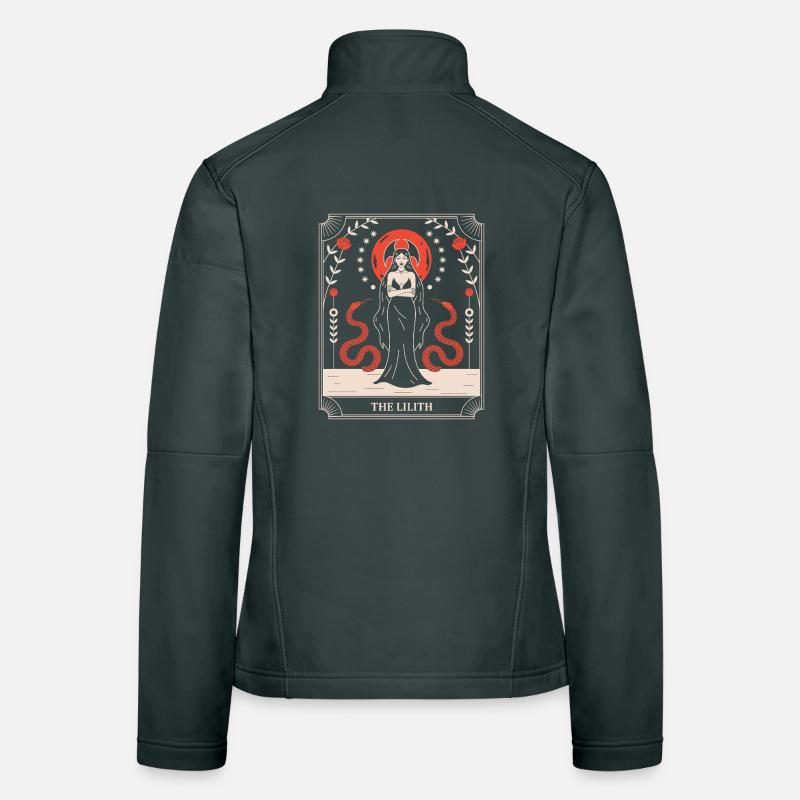 Lilith: Serpentenkraft im Rahmen Frauen Softshelljacke
