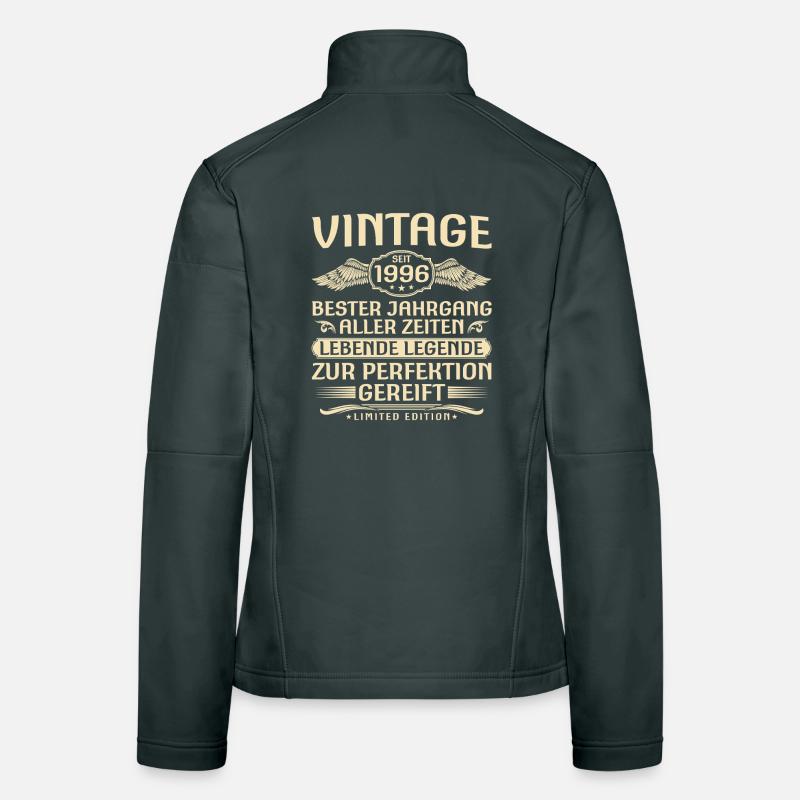 Vintage since 1996 Vintage - 30th Birthday Women's Softshell Jacket