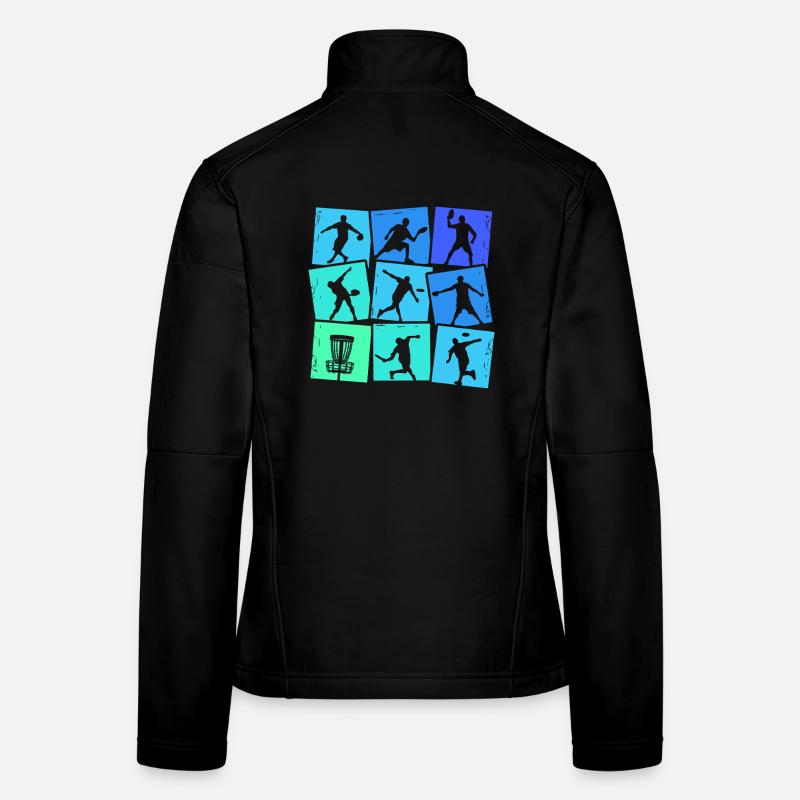 Disc Golf Discgolf Kids Men Boys Women's Softshell Jacket