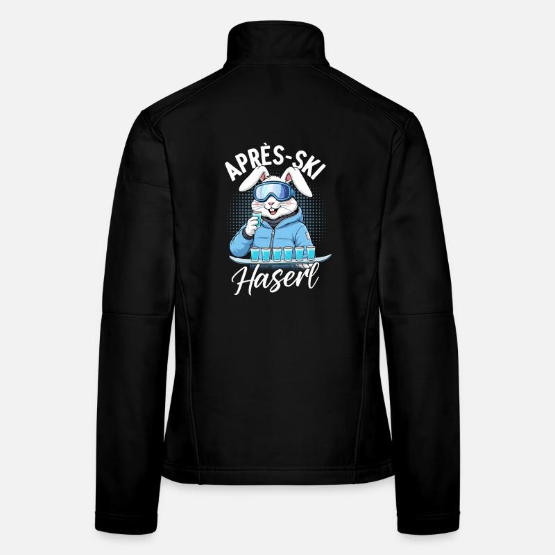 Lapin d’après-ski Veste en tissu softshell Femme