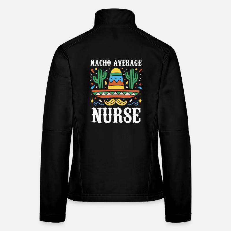 Nacho Infirmière moyenne Veste en tissu softshell Femme