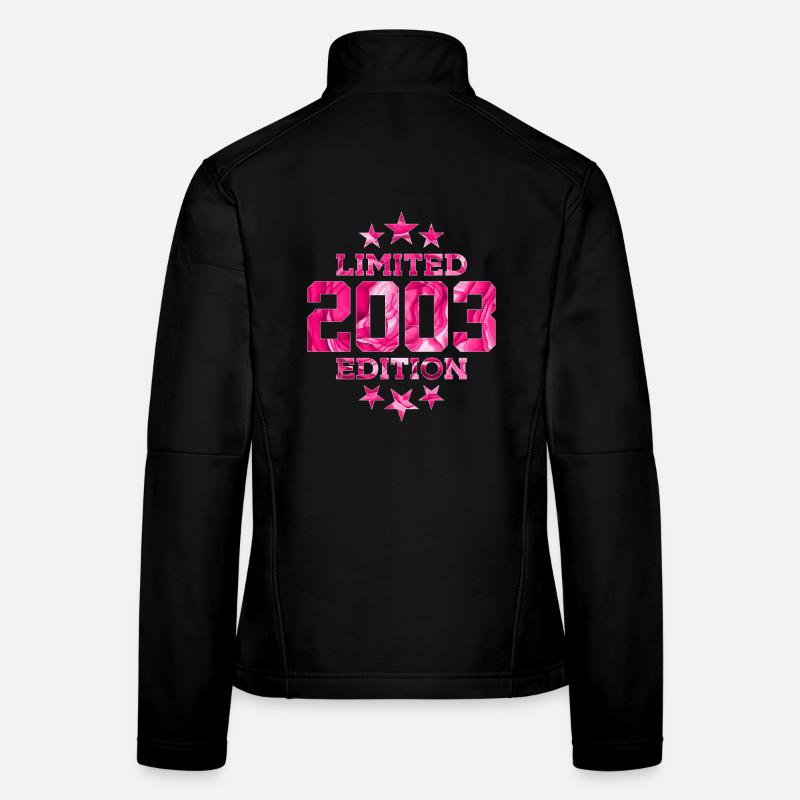 LIMITED EDITION 2003 23. GEBURTSTAG Frauen Softshelljacke