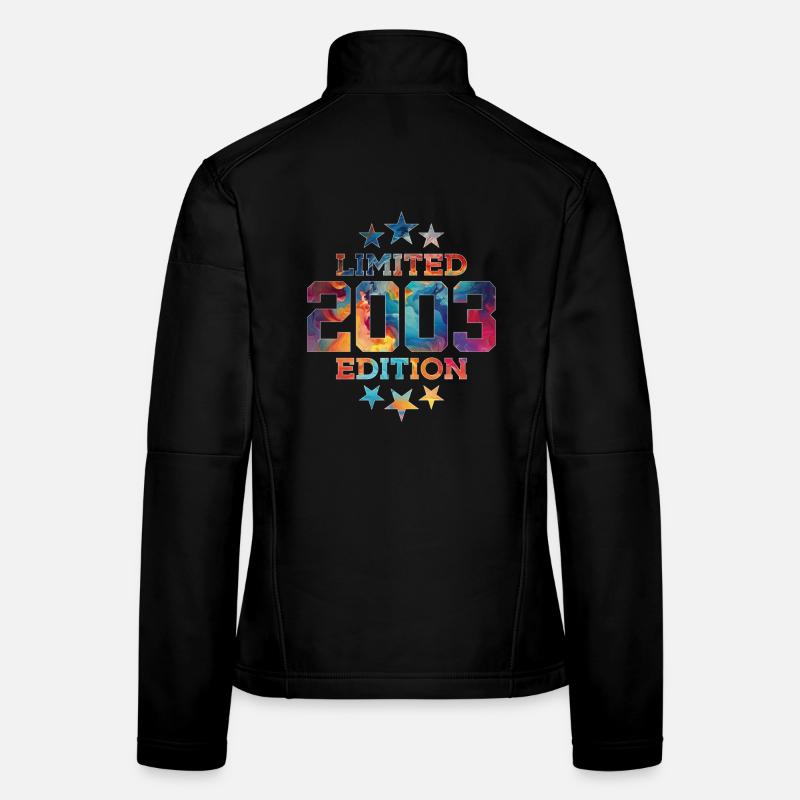 LIMITED EDITION 2003 23. GEBURTSTAG Frauen Softshelljacke