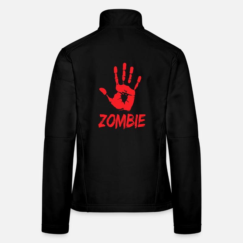 Zombie Hand Halloween Apocalypse Women's Softshell Jacket
