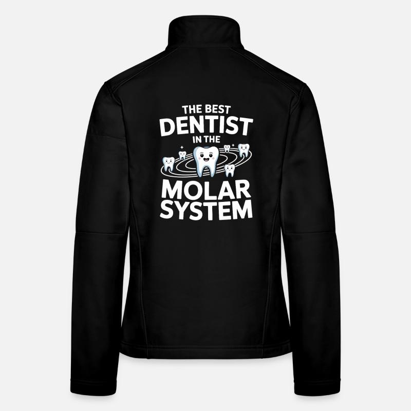 Système molaire de Zahnhelden Veste en tissu softshell Femme
