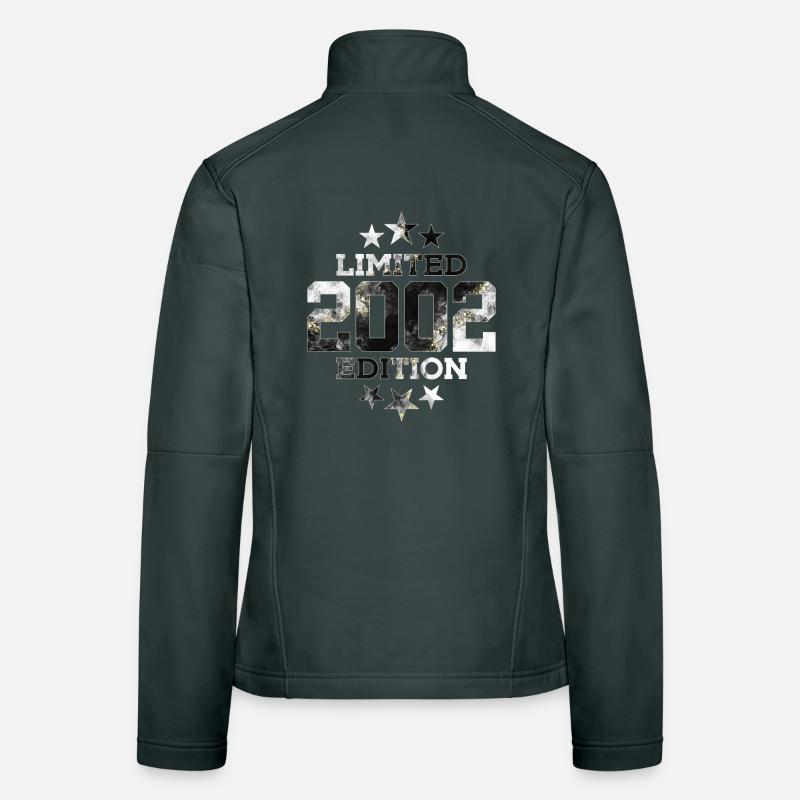ÉDITION LIMITÉE 2002 24E ANNIVERSAIRE Veste en tissu softshell Femme