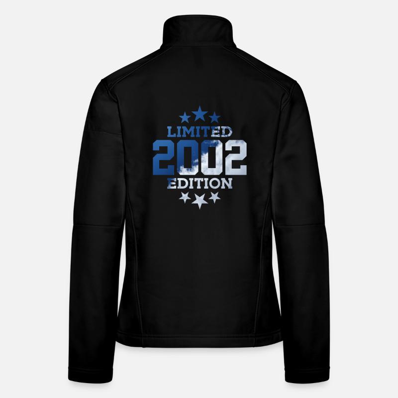 LIMITED EDITION 2002 24. GEBURTSTAG Frauen Softshelljacke